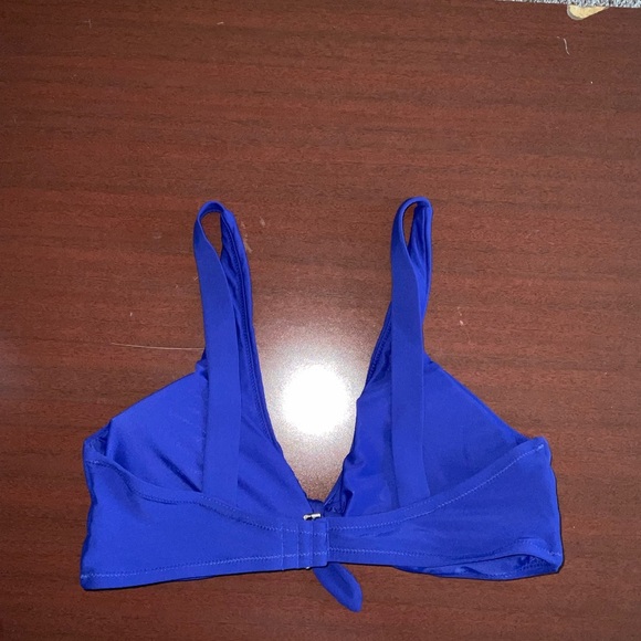 CALIA by Carrie Underwood Blue Bikini Top - Picture 3 of 3